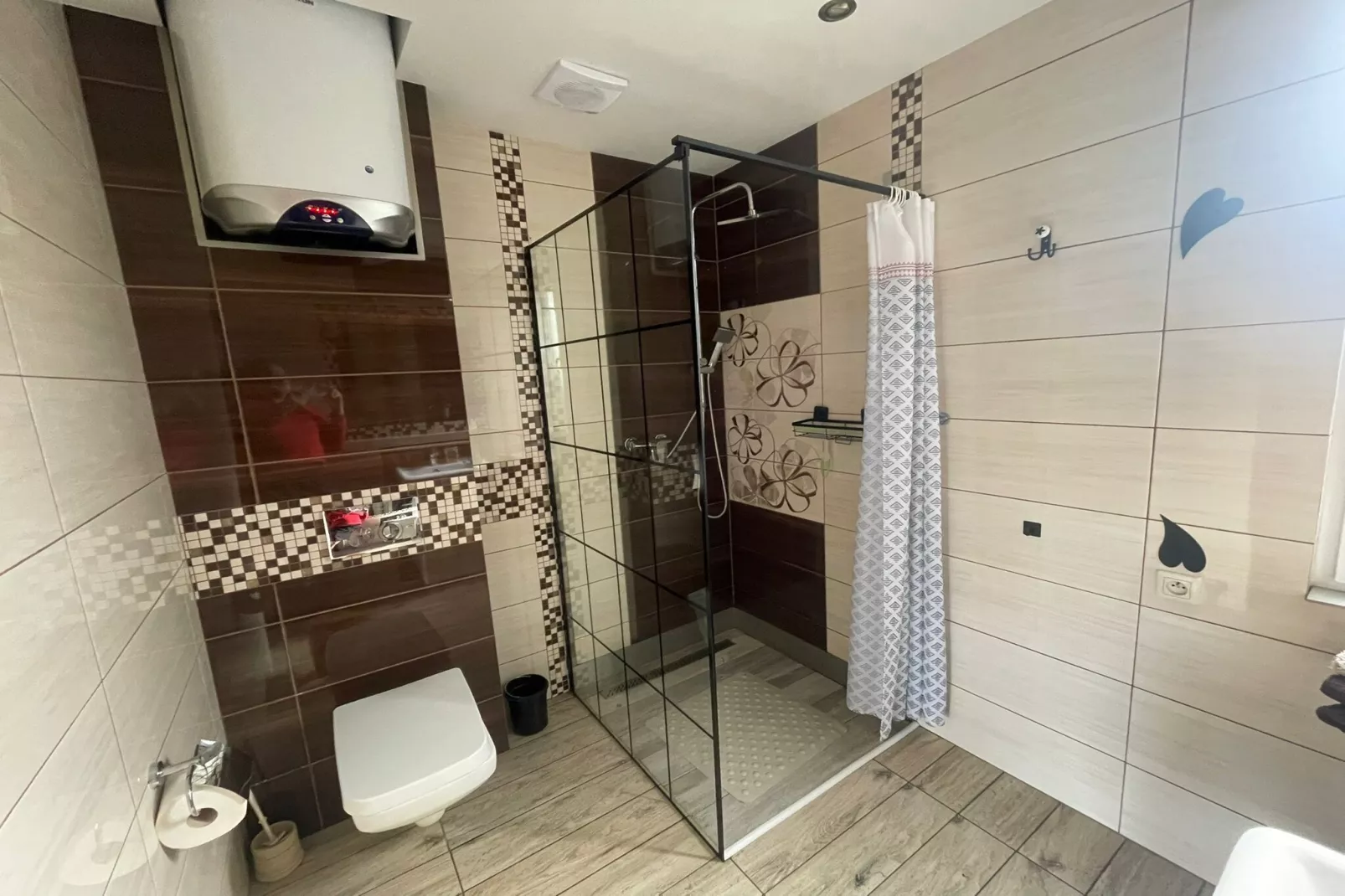Dom wakacyjny nad jeziorem Goszcza w Lubrzy dla max 4 osób - Badkamer