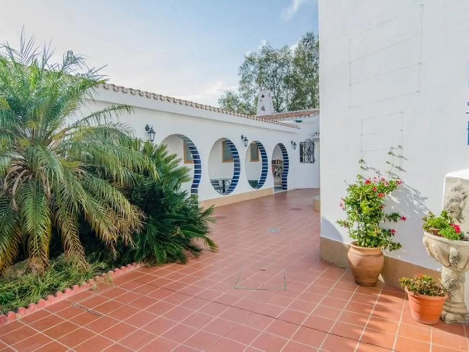 "Huelva" mit Gemeinschaftspool in einem andalusischen "Cortijo" in Chilches - Buiten