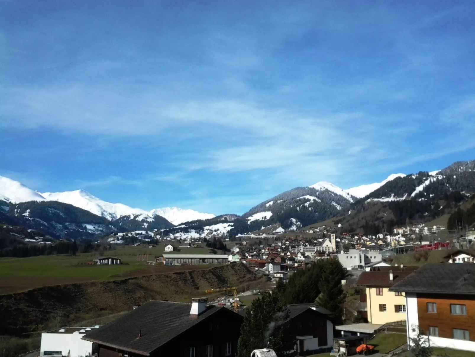 Chalet Scaletta de Castelberg, (Disentis/Mustér). - Buiten