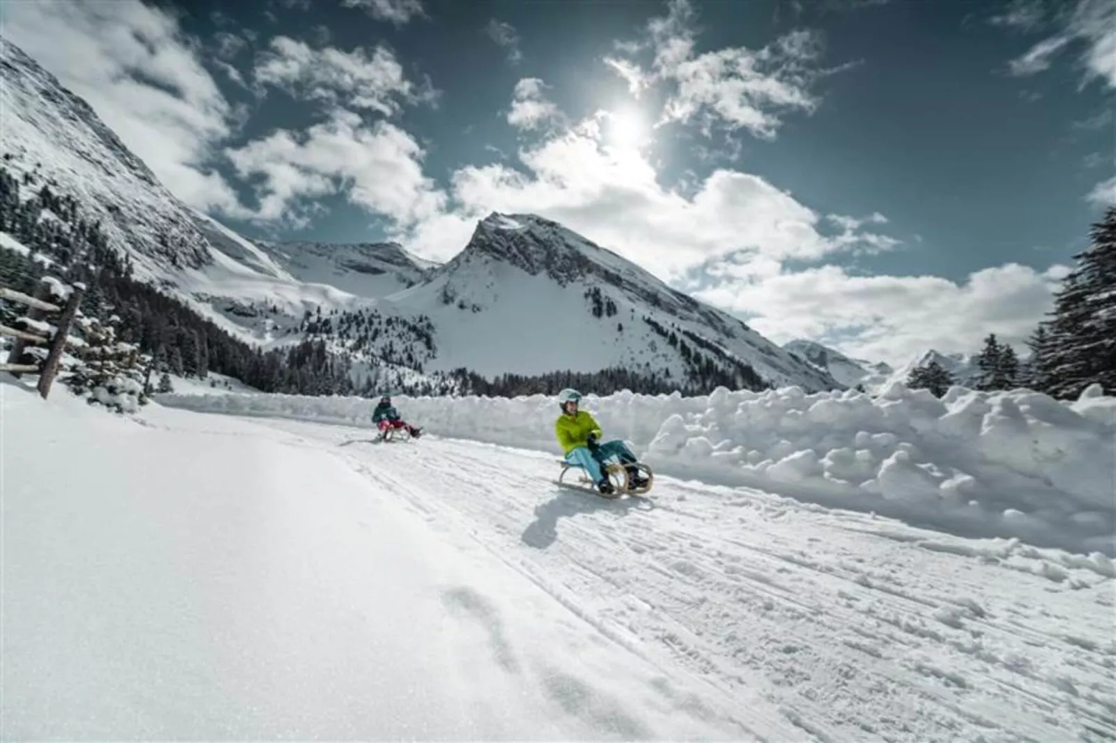 Apart Andrea -  App 1 links - Gebied winter 5km