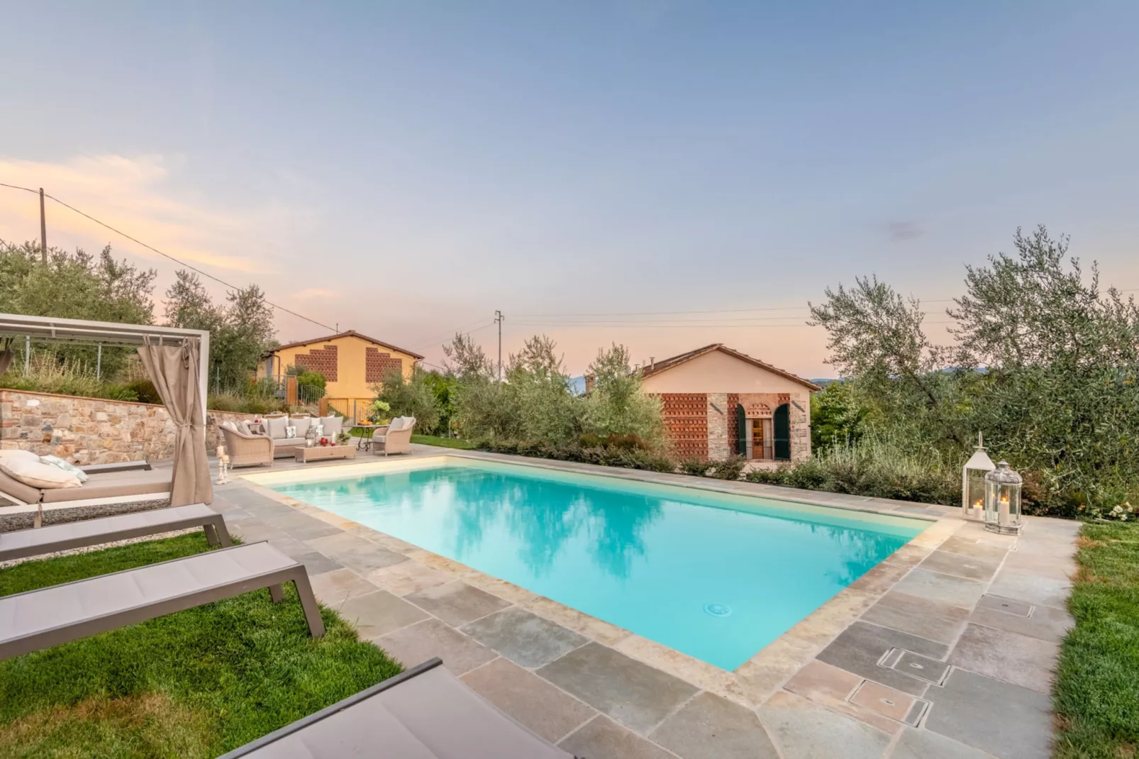 Valle del Sole Winery Farmhouse - Zwembad