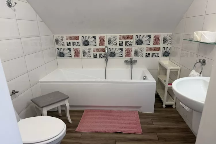 Apartament rodzinny z balkonem - Badkamer