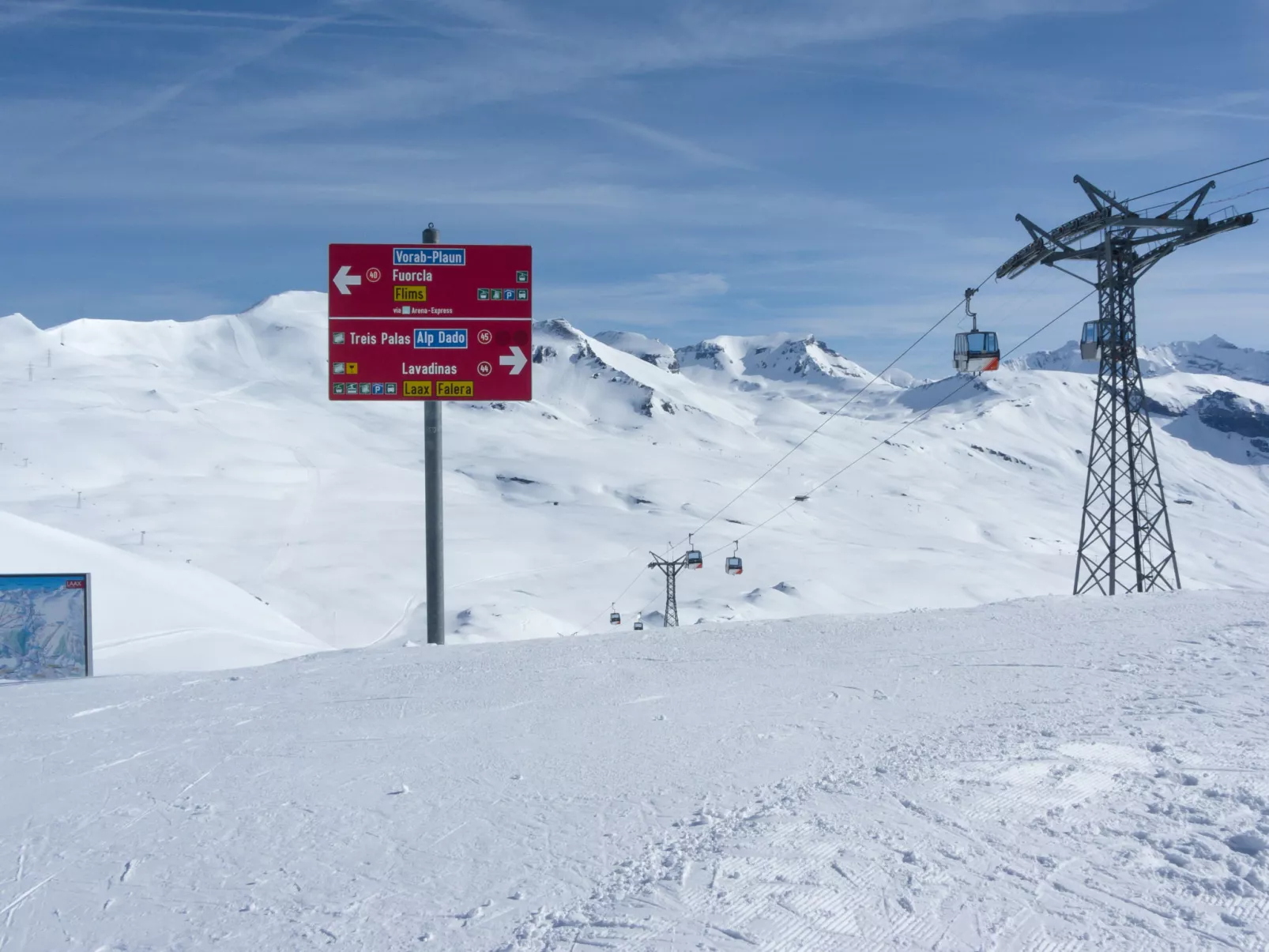 Ferien auf dem Bauernhof, (Laax Murschetg). 3.5 Zimmerwohnung - Omgeving