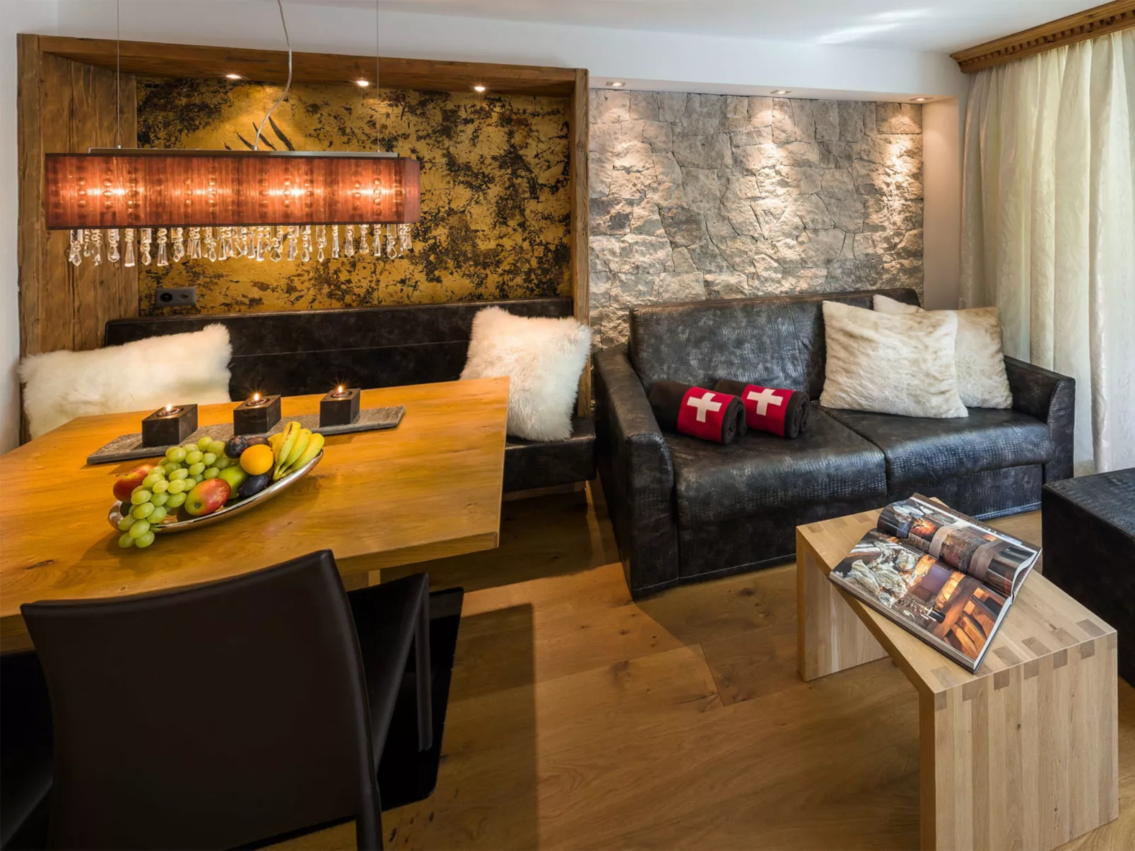 Alpinlodge & spa*****, (Samnaun-Ravaisch). - Binnen