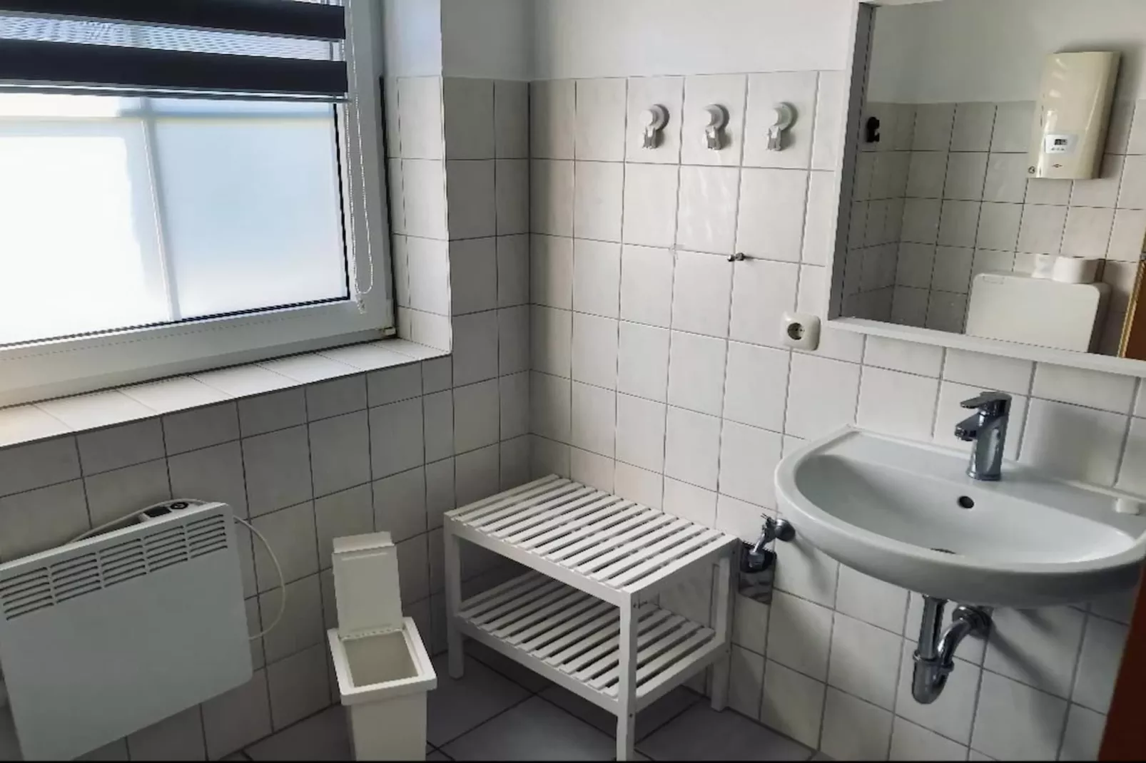 Ferienwohnung Lucky - Badkamer