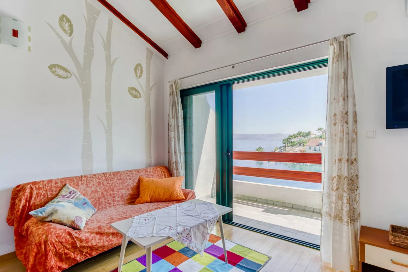 Apartmani Sidrana 1 - Woonkamer
