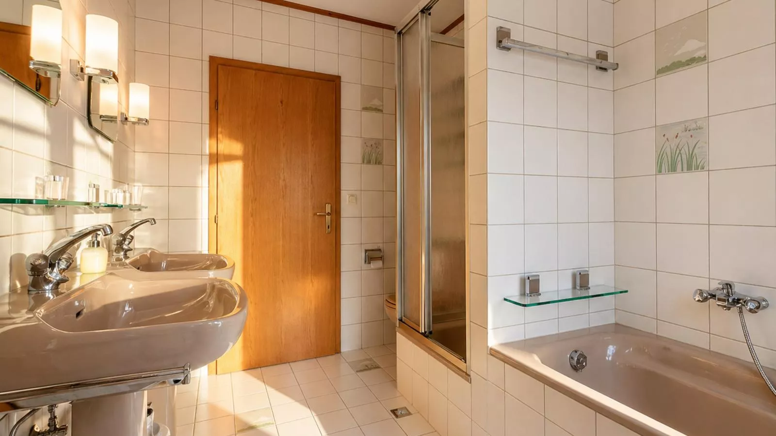 Ferienwohnung Feichten - Badkamer
