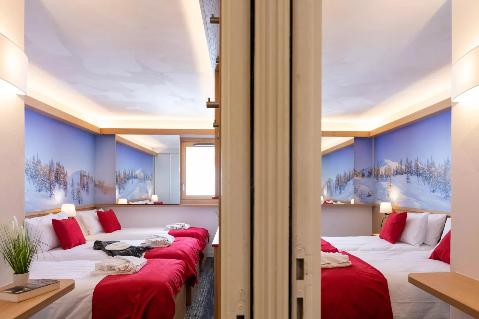 Village Club MMV Plagne 2000  Room for 2 people - Slaapkamer