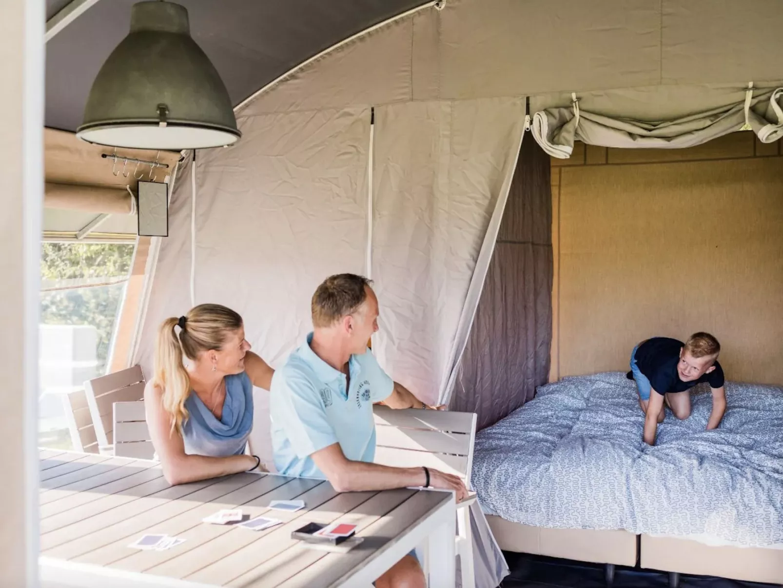 Camping Gritt - Lodge de Luxe - Binnen