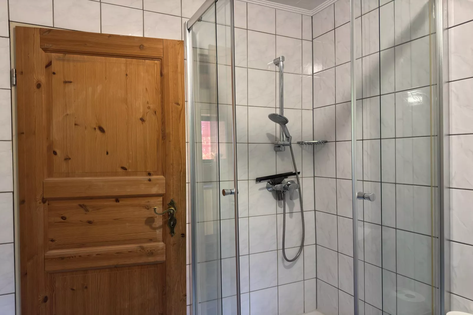 Ferienwohnung Erdgeschoss Weitblick I - Badkamer