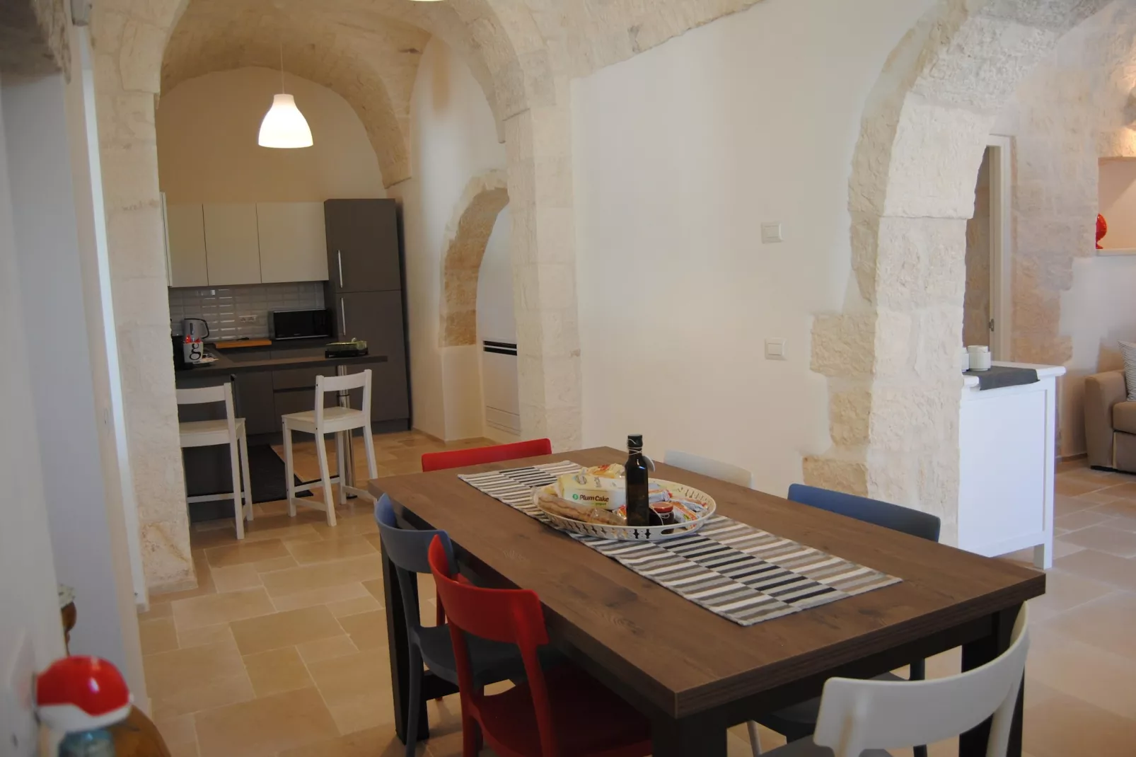 Trullo Rosa Ostuni - Eetkamer