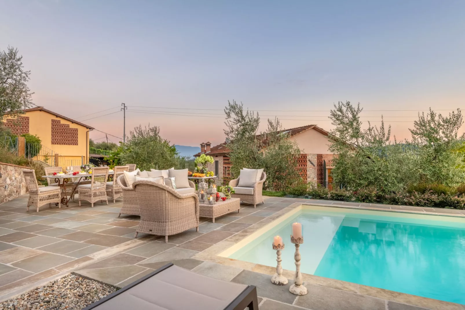Valle del Sole Winery Farmhouse - Zwembad