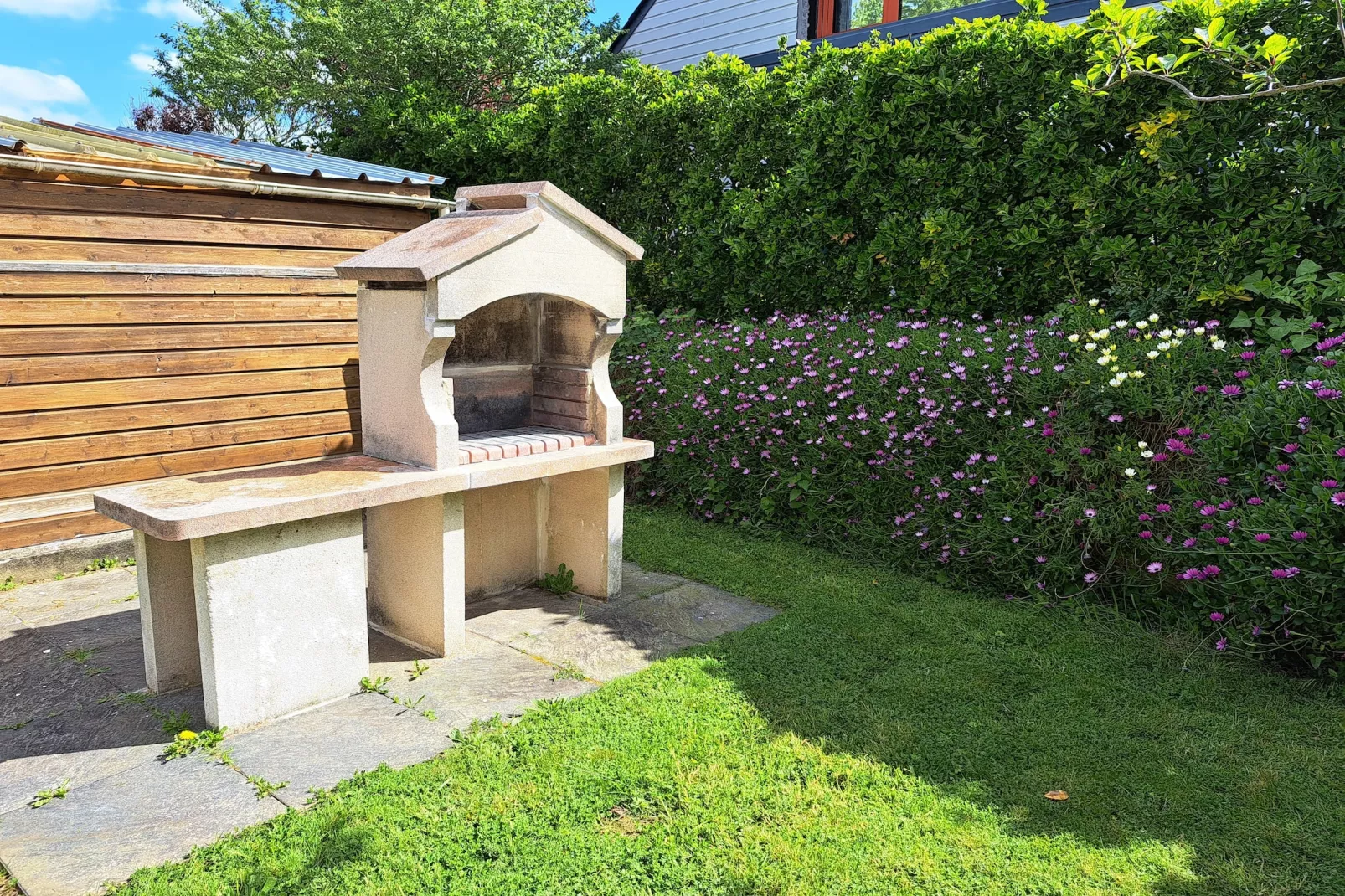	Ferienhaus in Strandnähe Plouarzel - Tuinen zomer