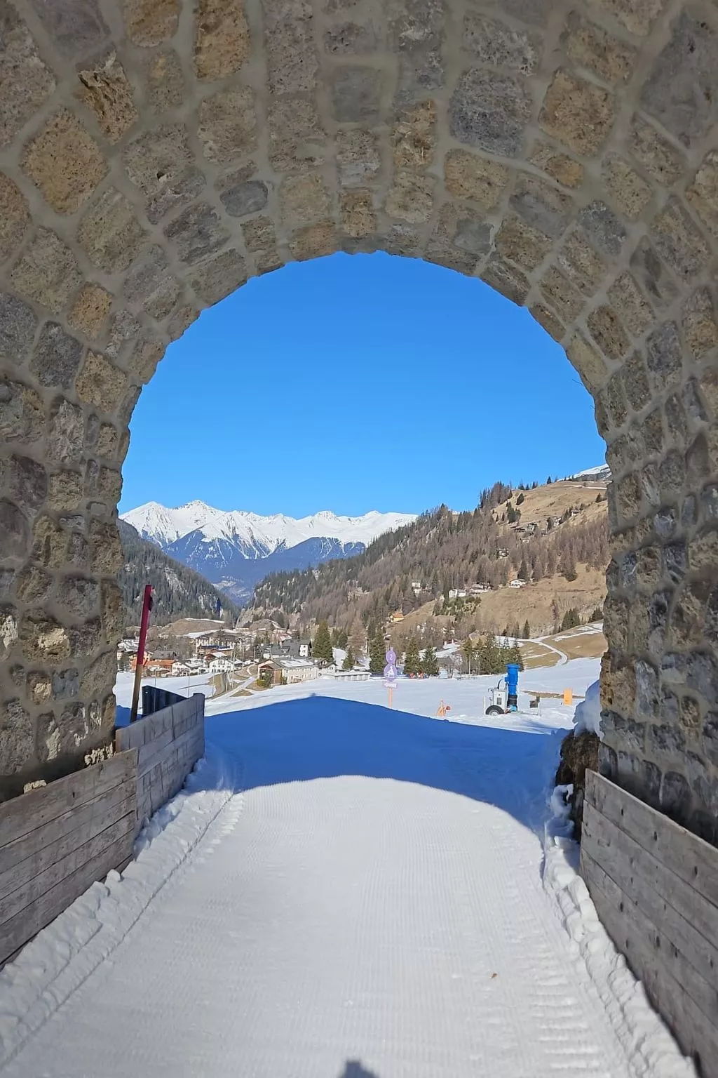 Albula B Chasa Nana, (Bergün/Bravuogn). - Buiten