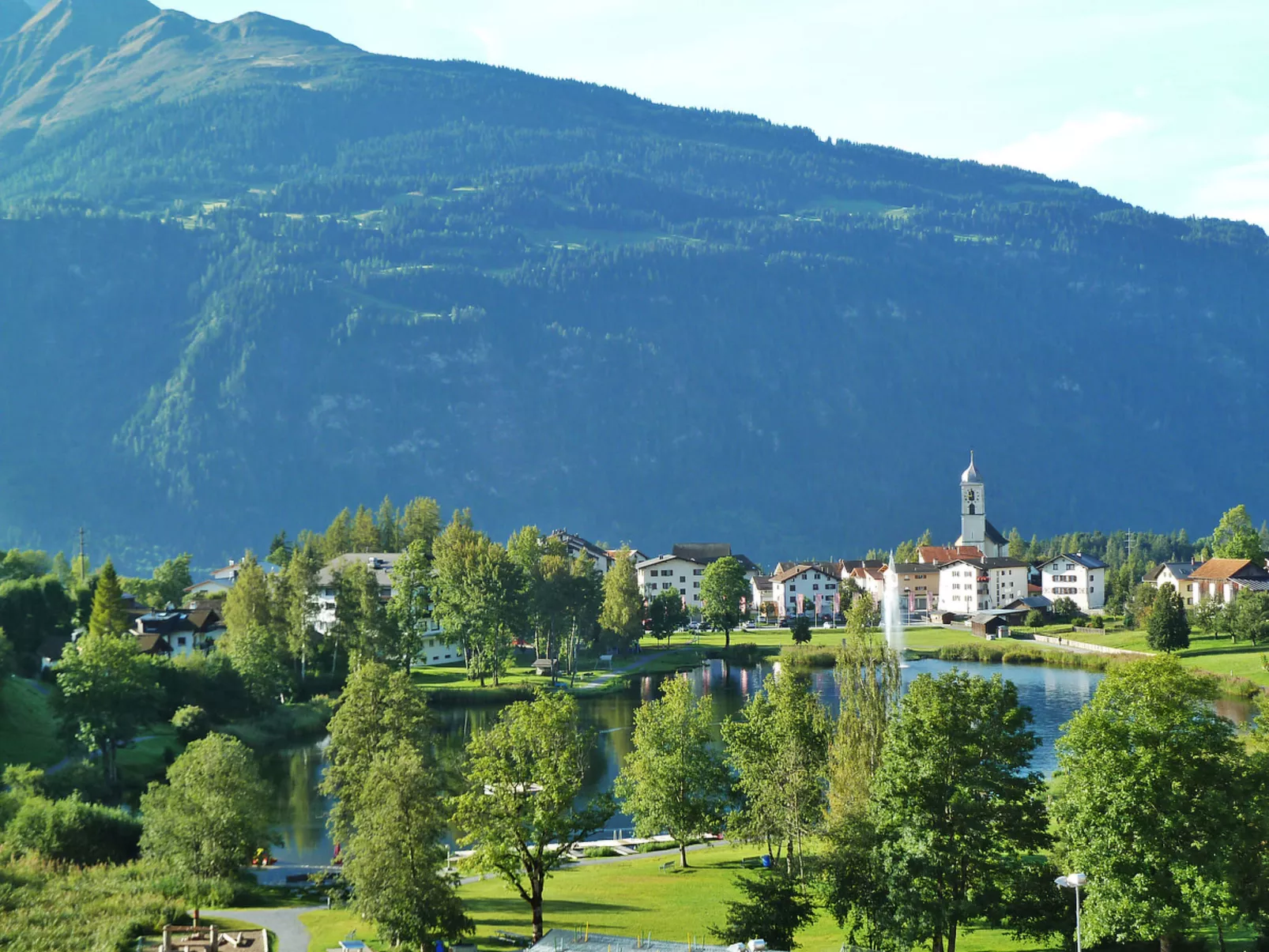 Ferien auf dem Bauernhof, (Laax Murschetg). 3.5 Zimmerwohnung - Omgeving