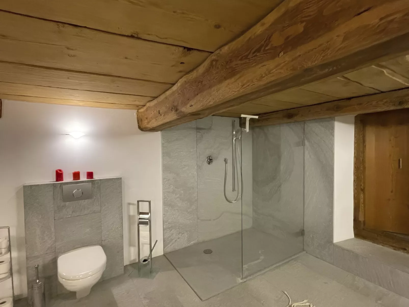 Historisches Teiler-Haus, (Splügen). - Binnen