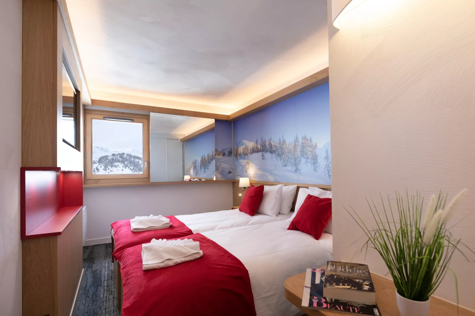 Village Club MMV Plagne 2000  Room for 6 people - Slaapkamer