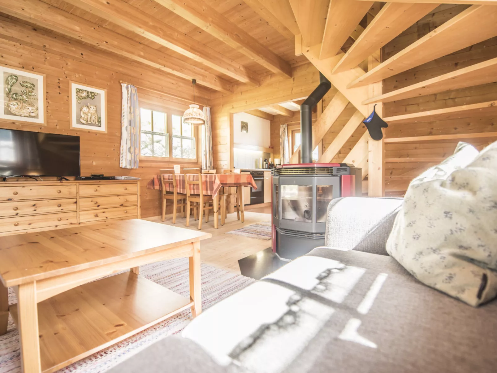 Chalets Trafögl, (Müstair). - Binnen