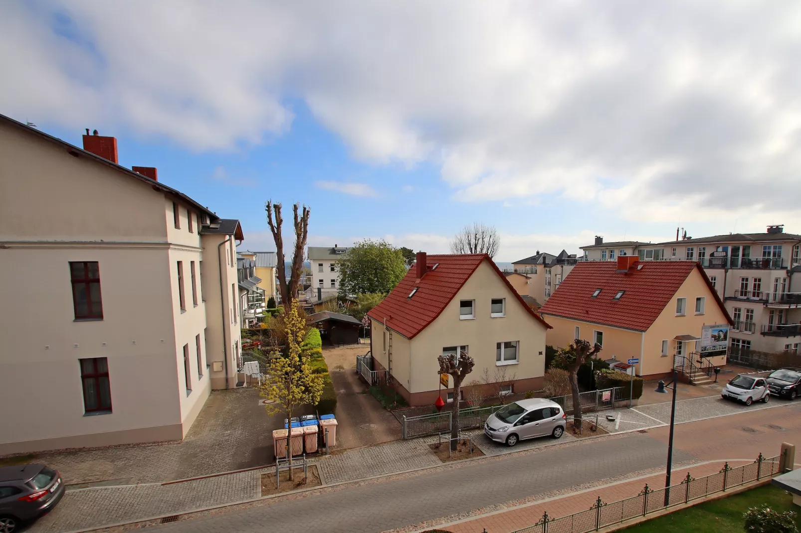 Meeresrausch 1 OG Goethestraße - Uitzicht zomer