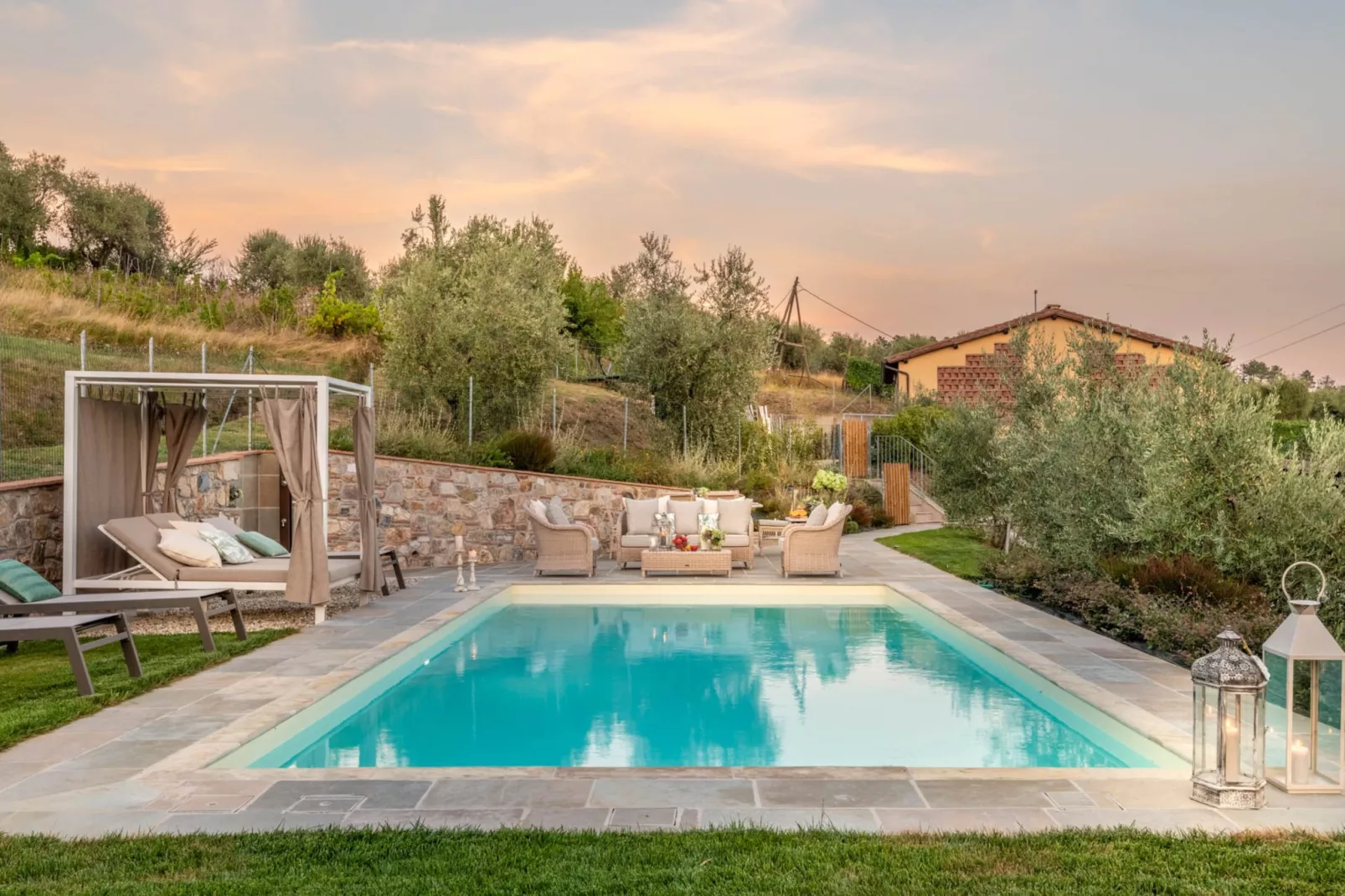 Valle del Sole Winery Farmhouse - Zwembad