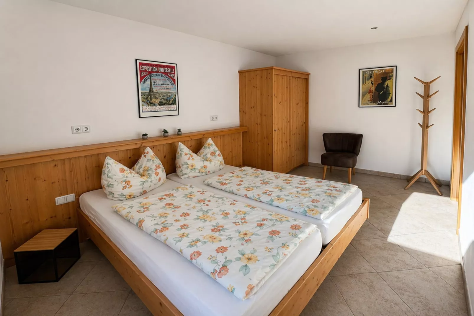 Apartment 1 / Hollersbach - Slaapkamer