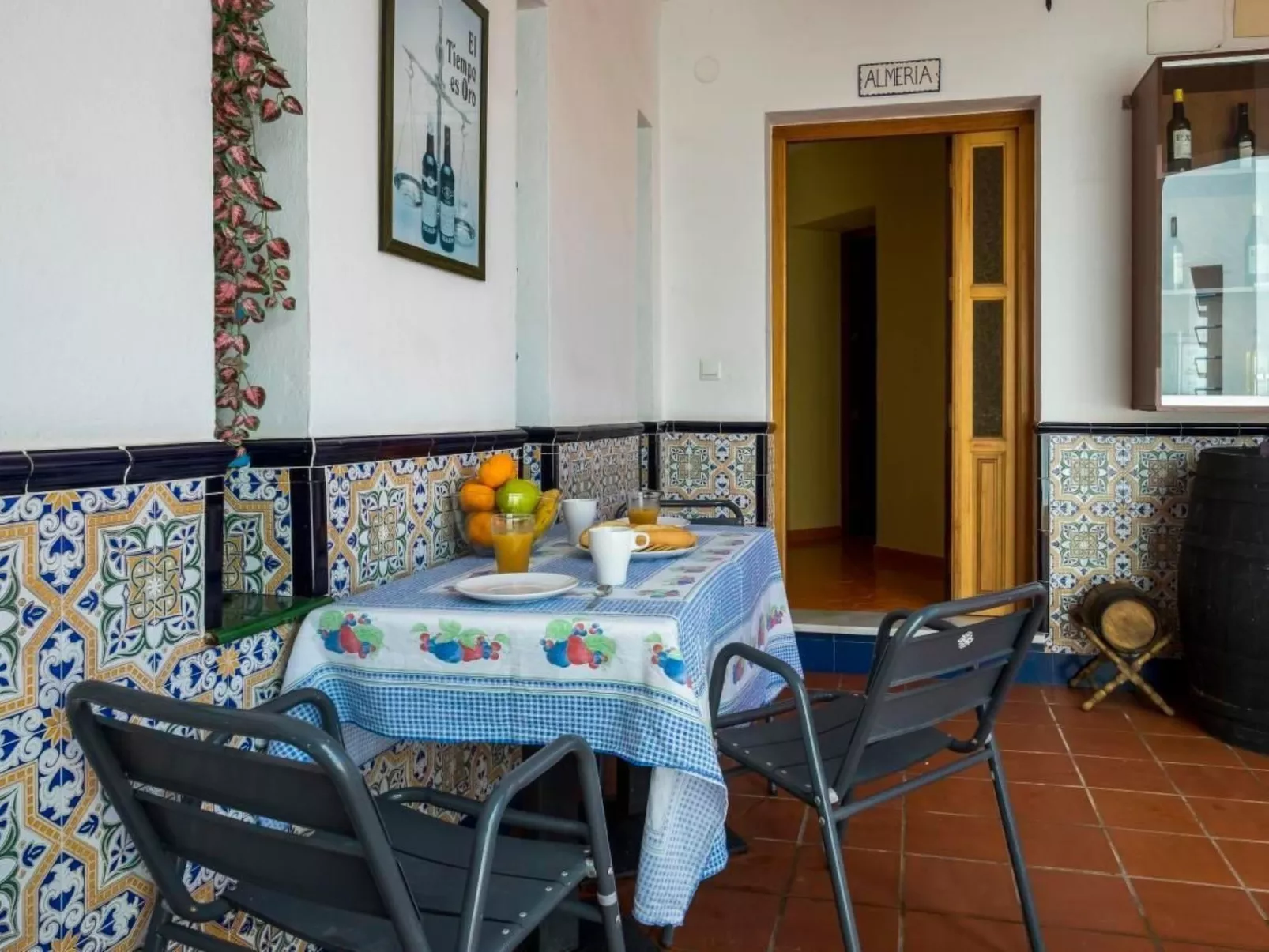 "Almería" mit Gemeinschaftspool in einem andalusischen "Cortijo" in Chilches - Binnen