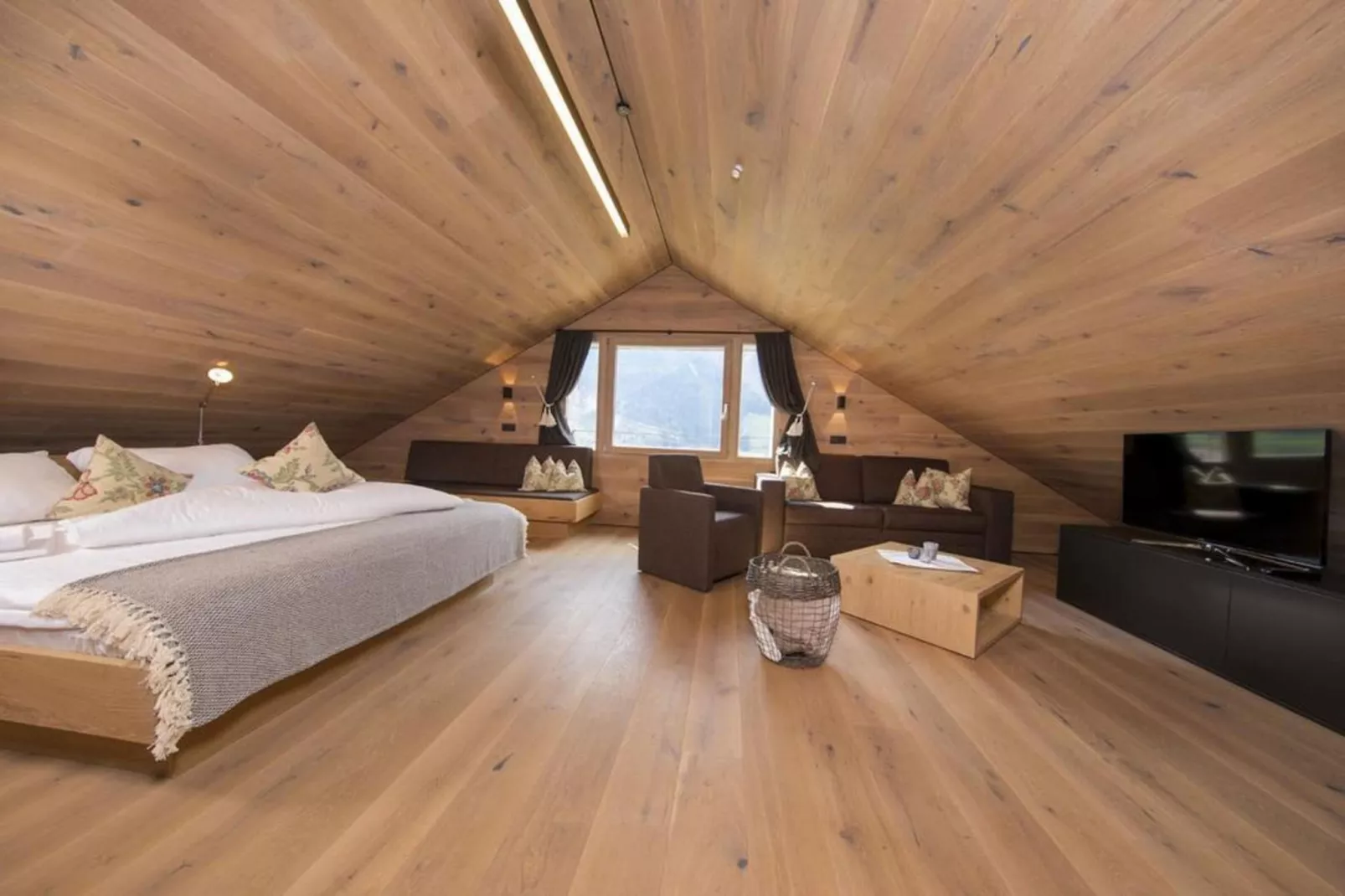 Smaragdresort Chalet Bergblick - Slaapkamer