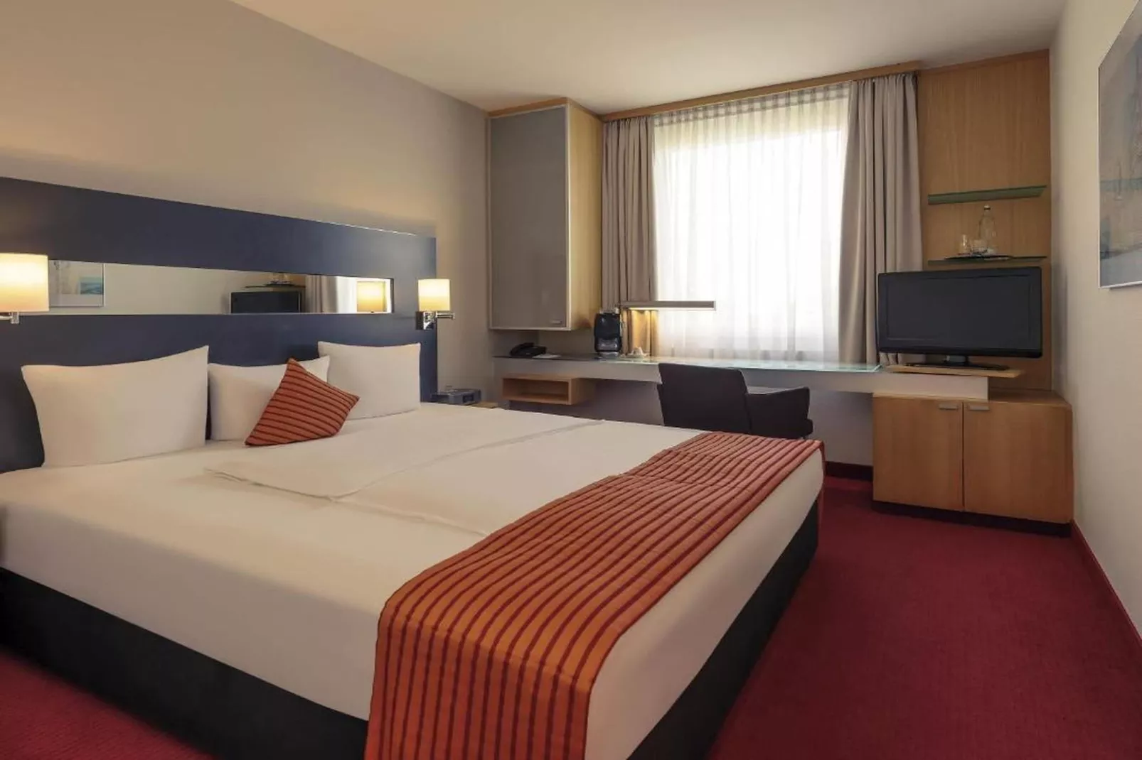 Hotel Düsseldorf - Deluxe Double room - Slaapkamer