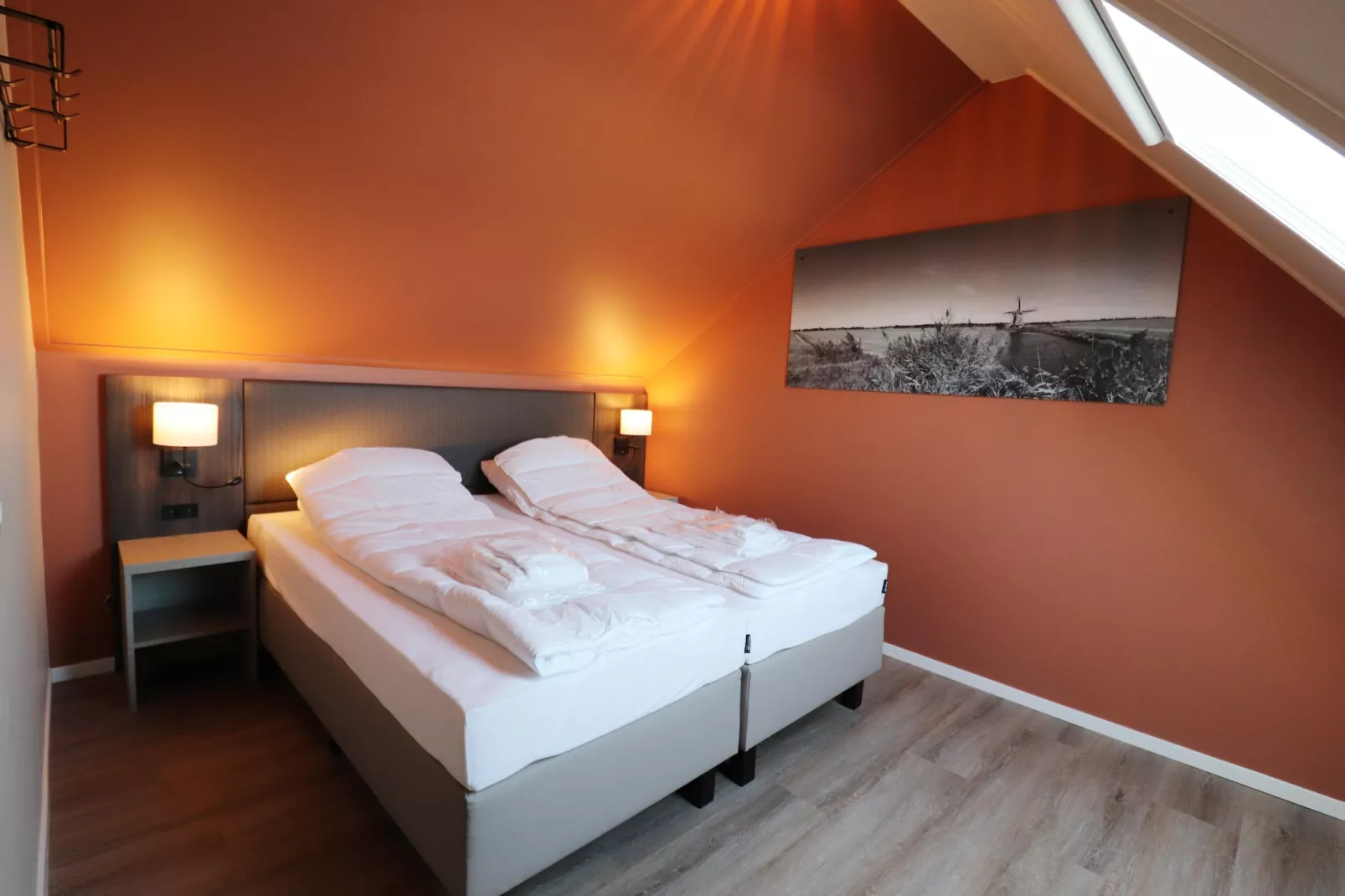 Moderne villa op het Friese platteland - Slaapkamer