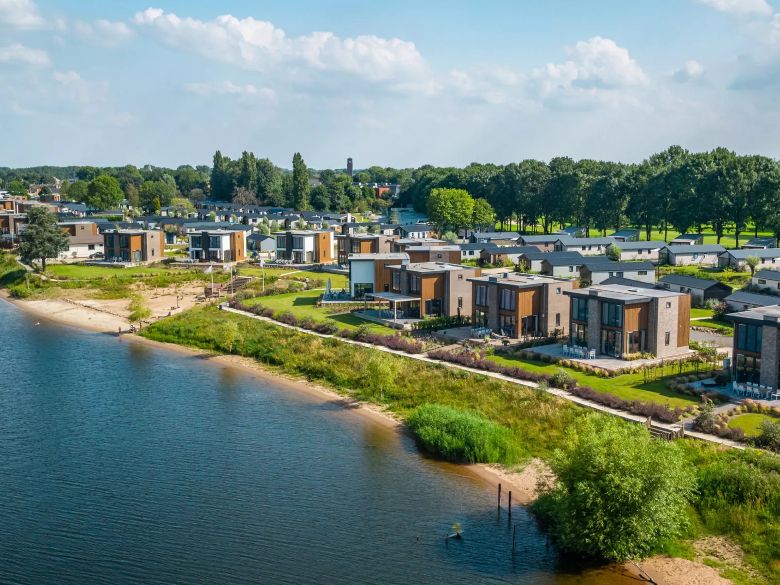 Vakantiepark Aan de Maas - Weide Lande 4 personen - Buiten