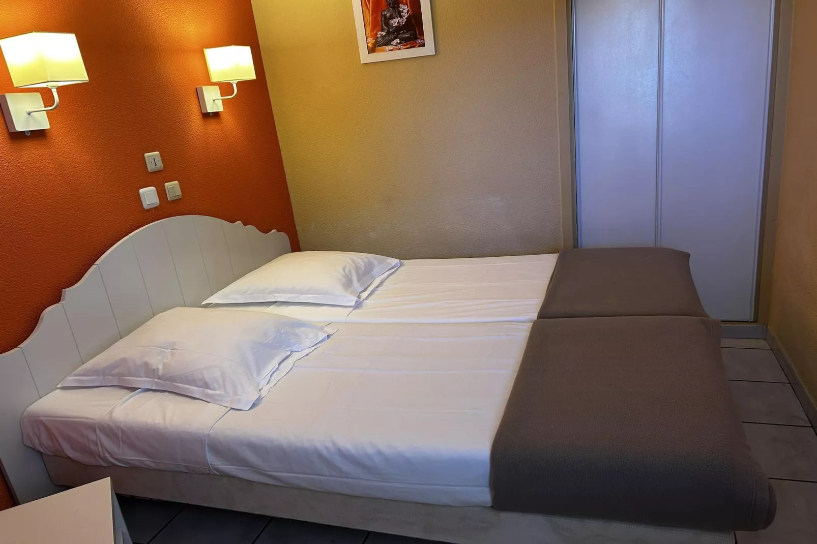 Les Jardins de Neptune MAISONNETTE DUPLEX 4/6 pers CLIMATISÉE OTA - Slaapkamer