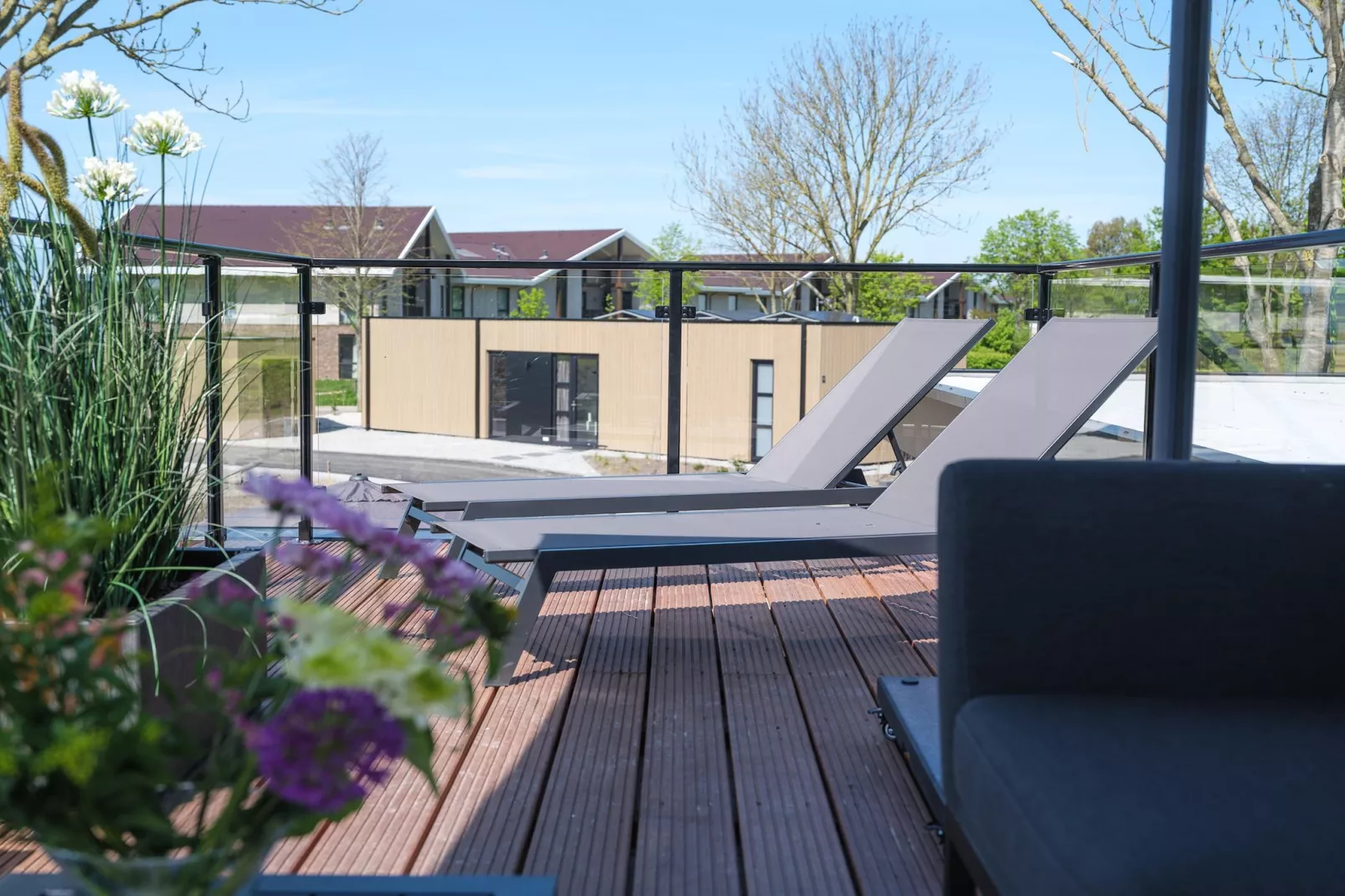 Villa L-Meerzicht | 6 pers. Roof terrace - Terrasbalkon