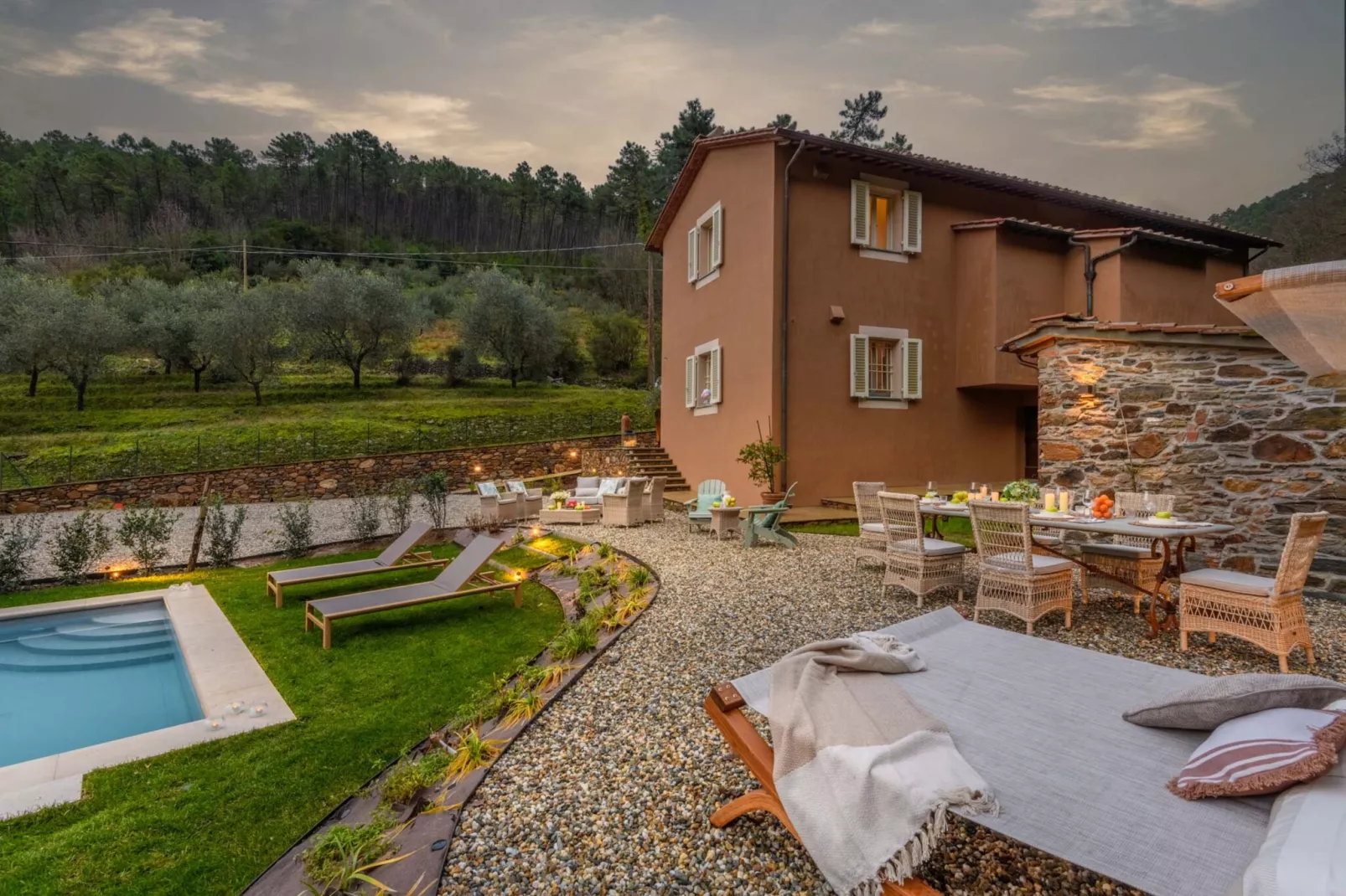 Molino Giusti Farmhouse - Zwembad