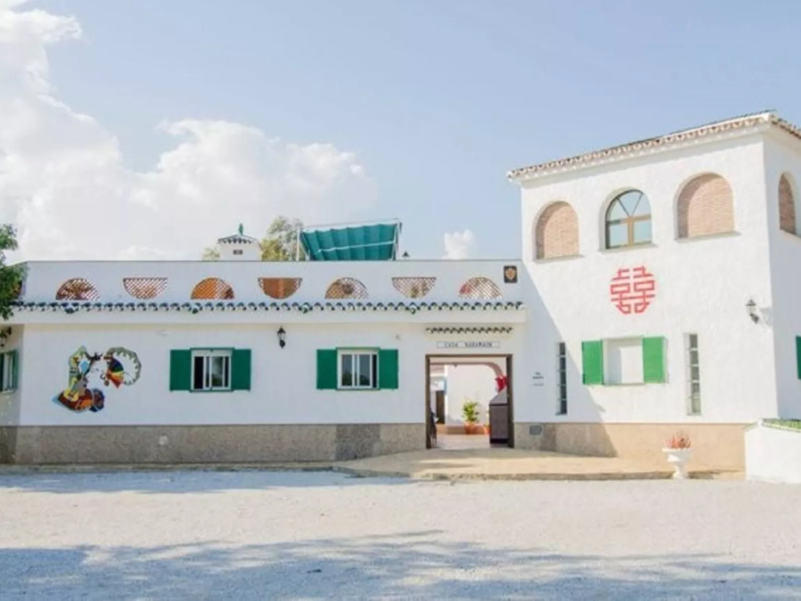 "Almería" mit Gemeinschaftspool in einem andalusischen "Cortijo" in Chilches - Buiten