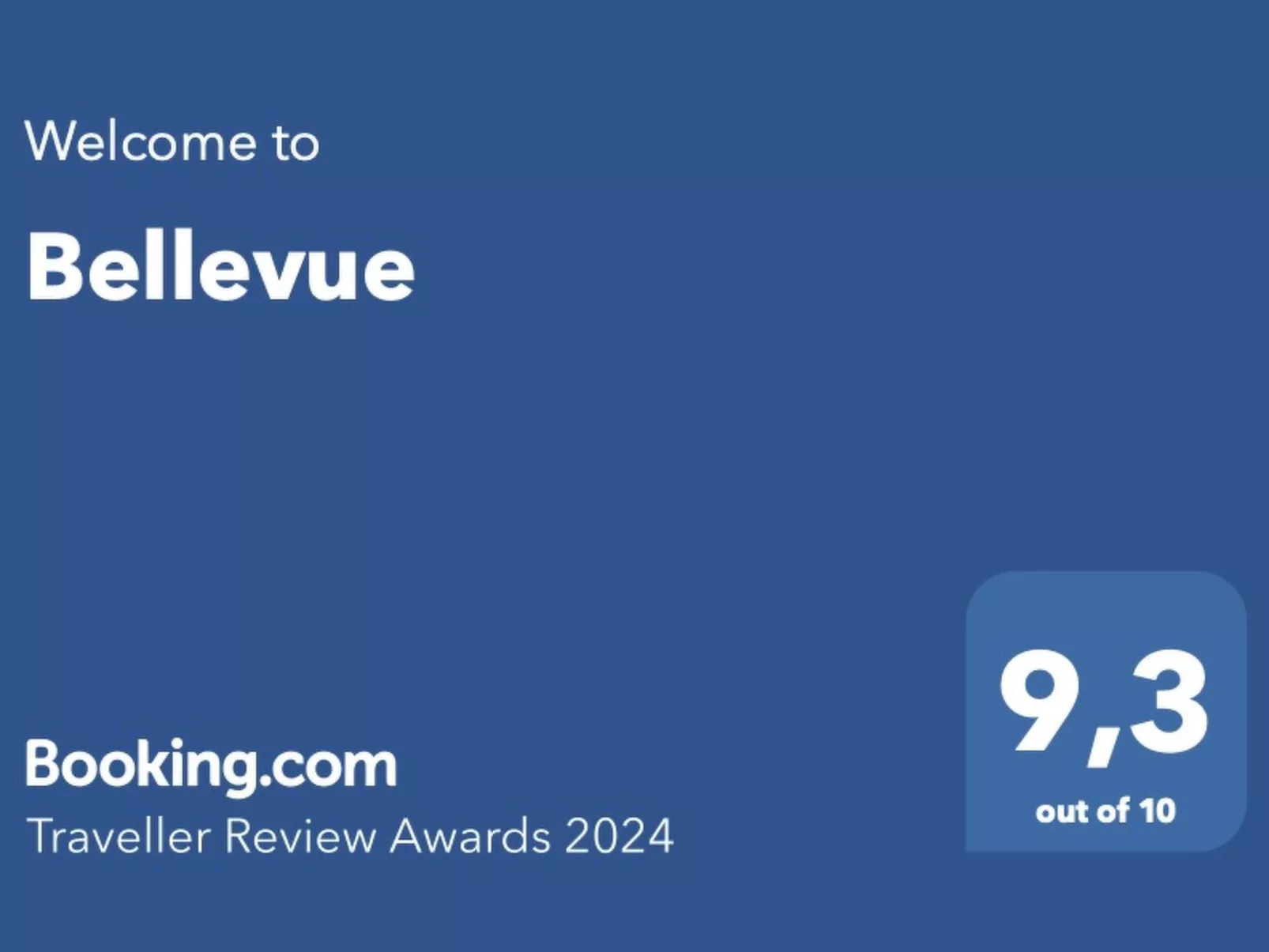 Bellevue, (Pany). - Buiten