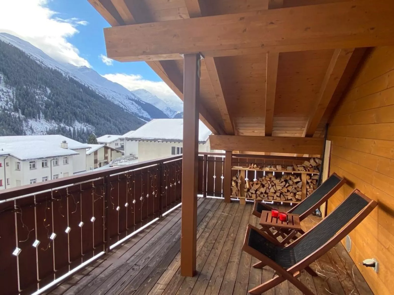 Haus Polishet, (Sedrun). - Buiten
