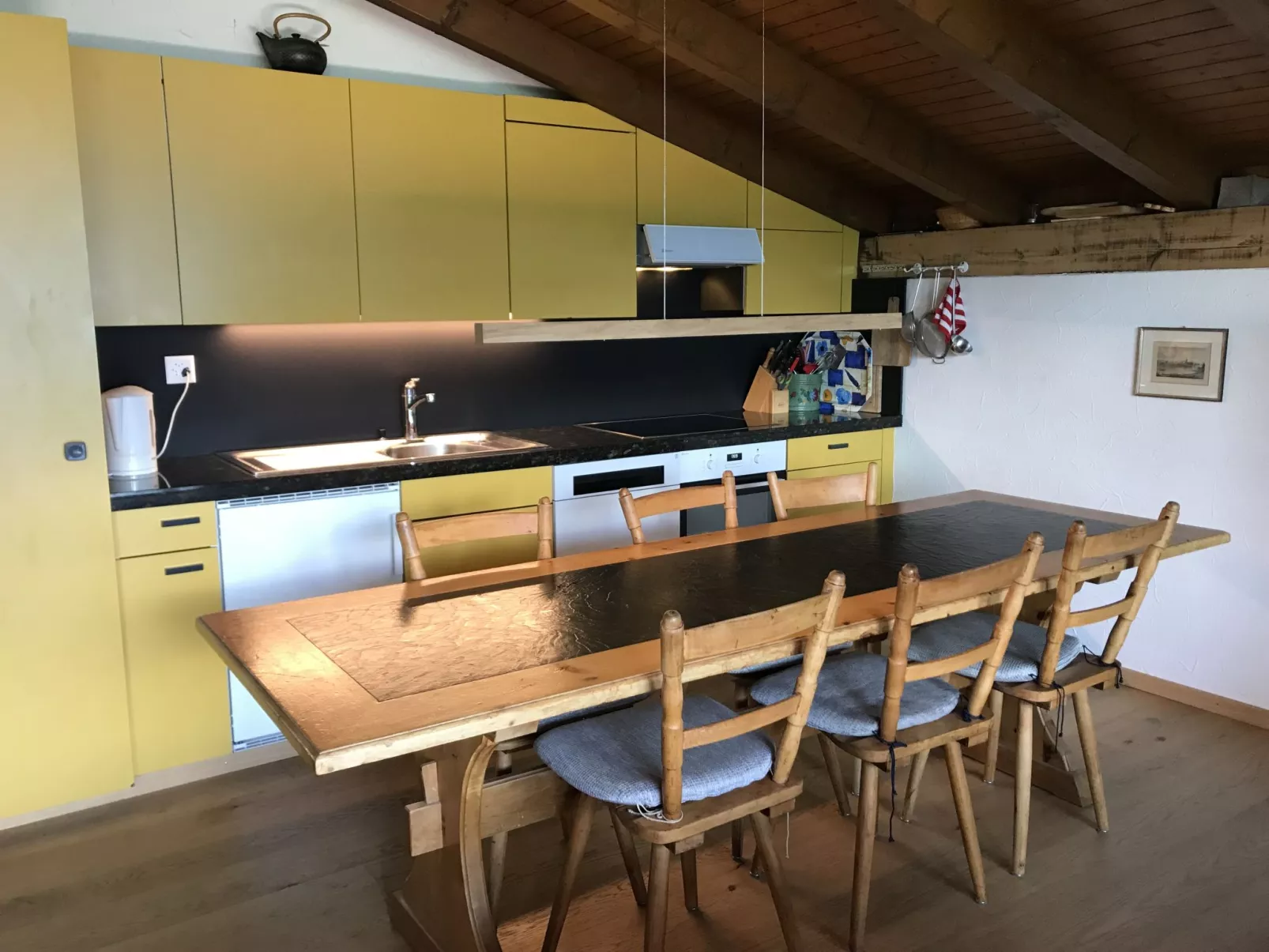 Marmotta, (Laax Dorf). 3 Zimmerwohnung - Binnen