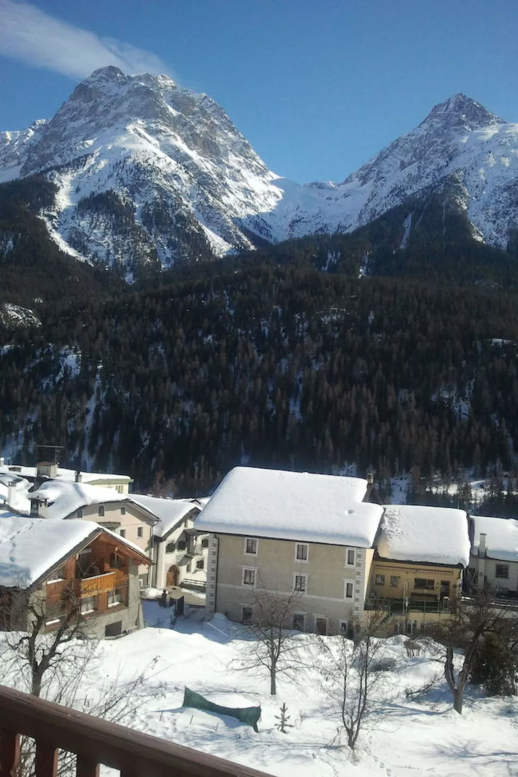 Chasa Allegra, (Scuol). - Buiten