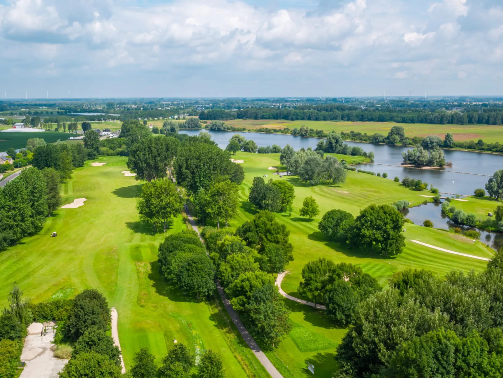 Vakantiepark Aan de Maas - Weide Lande 4 personen - Buiten
