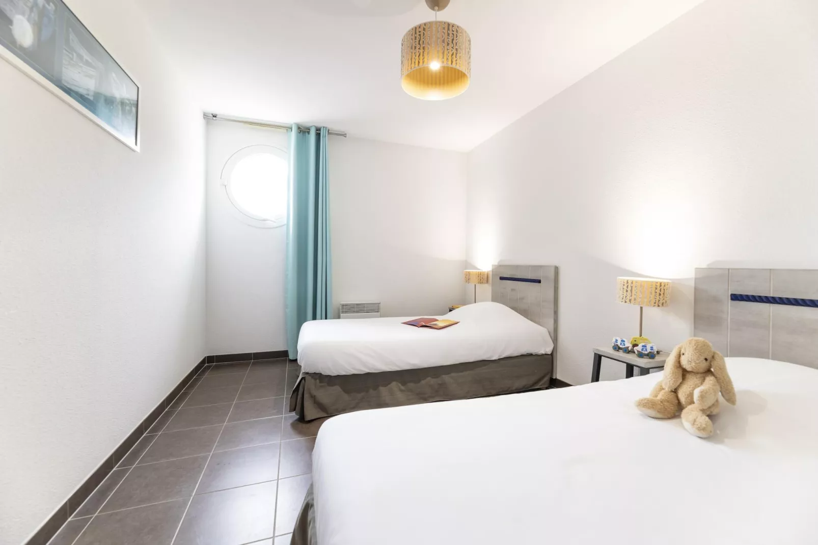 Les Carrelets 1 bedroom apt sleeps 4 without balcony OTA - Slaapkamer