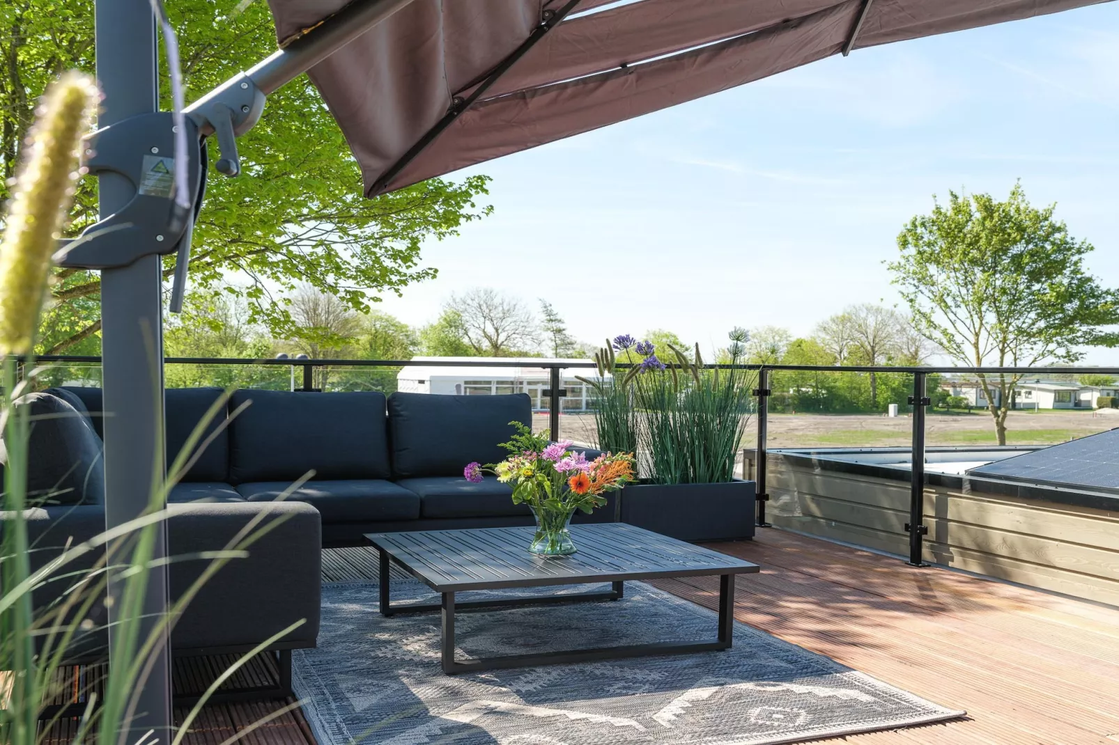 Villa L-Meerzicht | 6 pers. Roof terrace - Terrasbalkon
