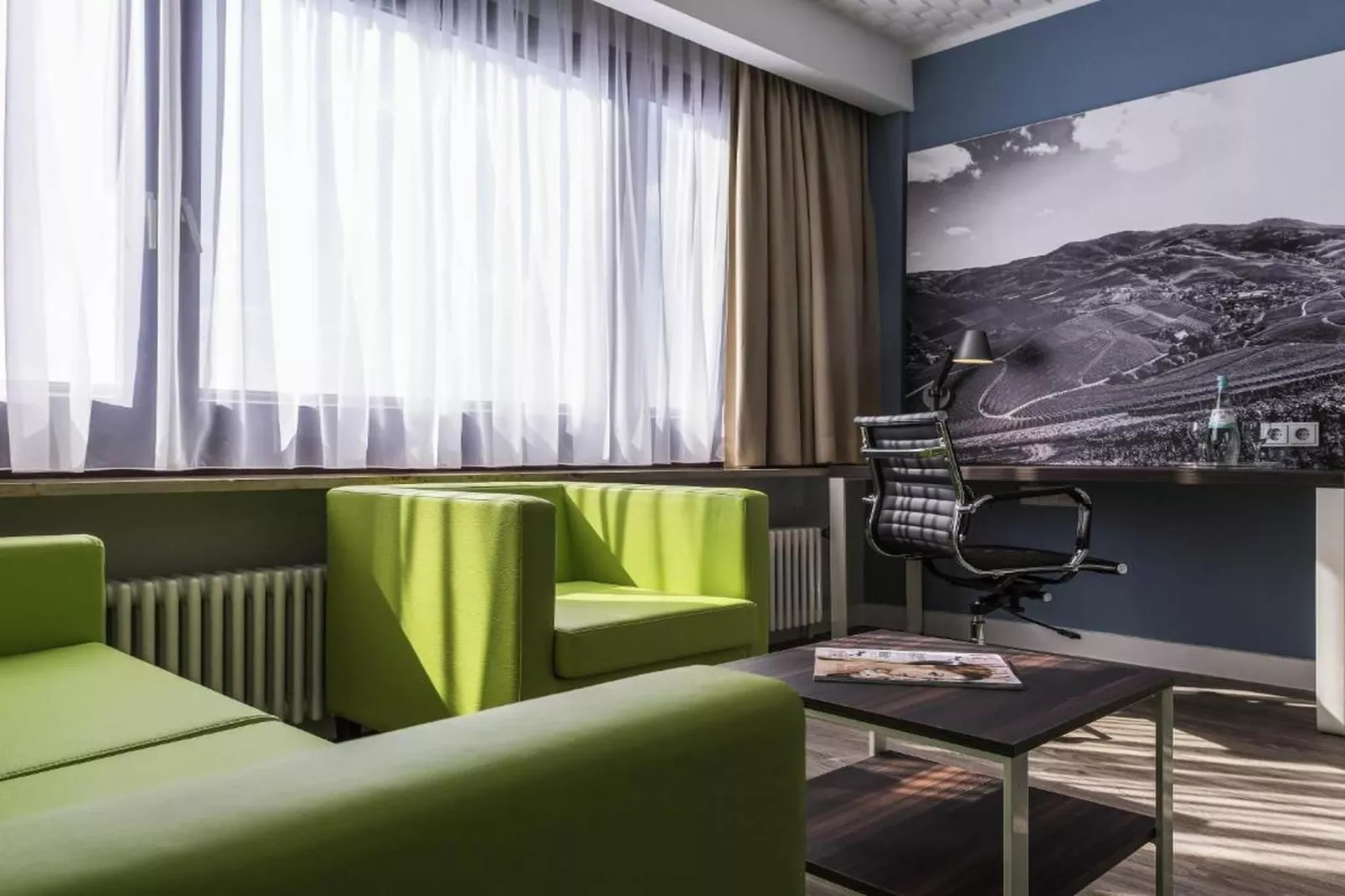 Offenburg City - Superior double room - Woonkamer