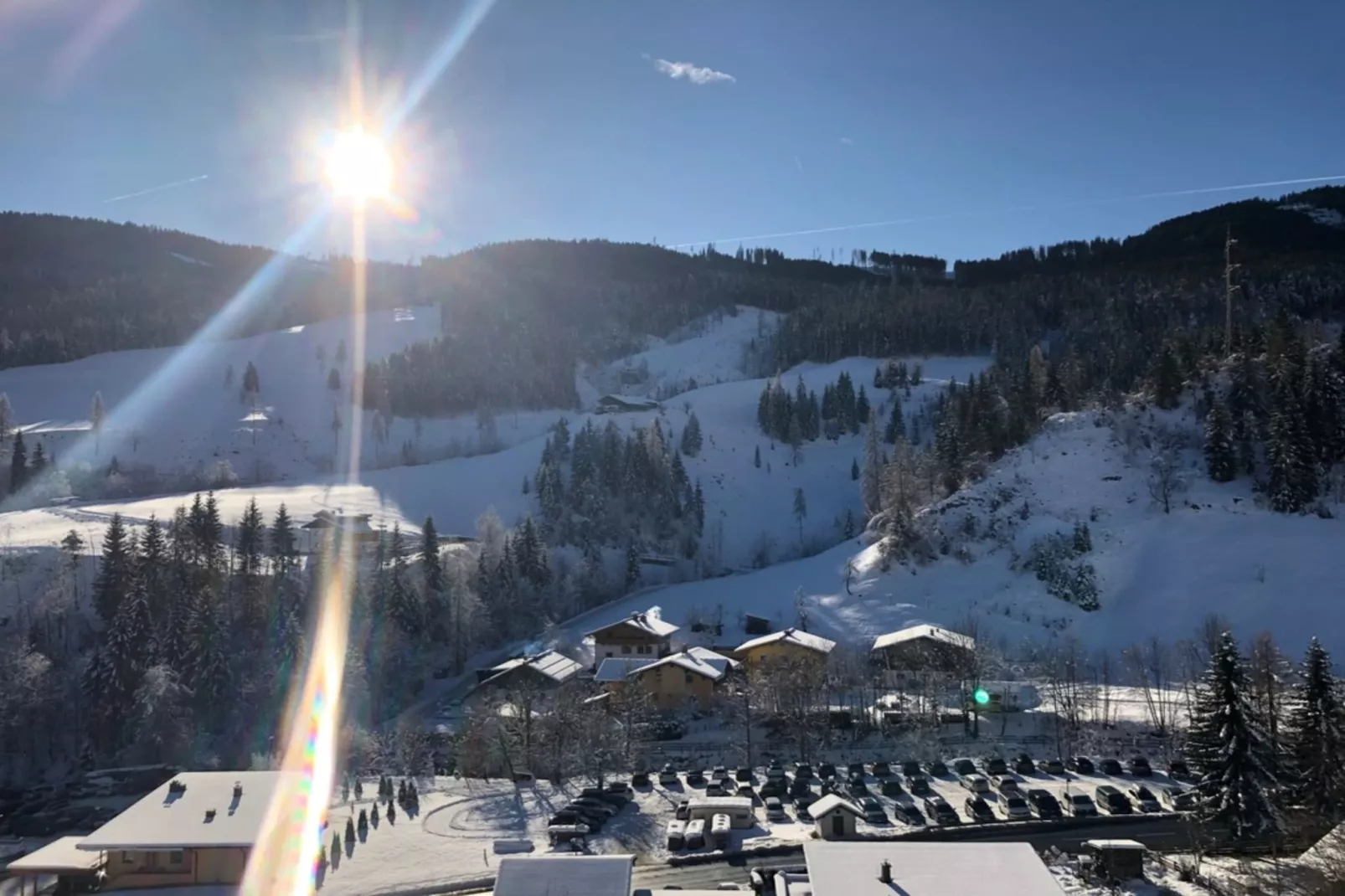 Chalet Henricus - Uitzicht winter