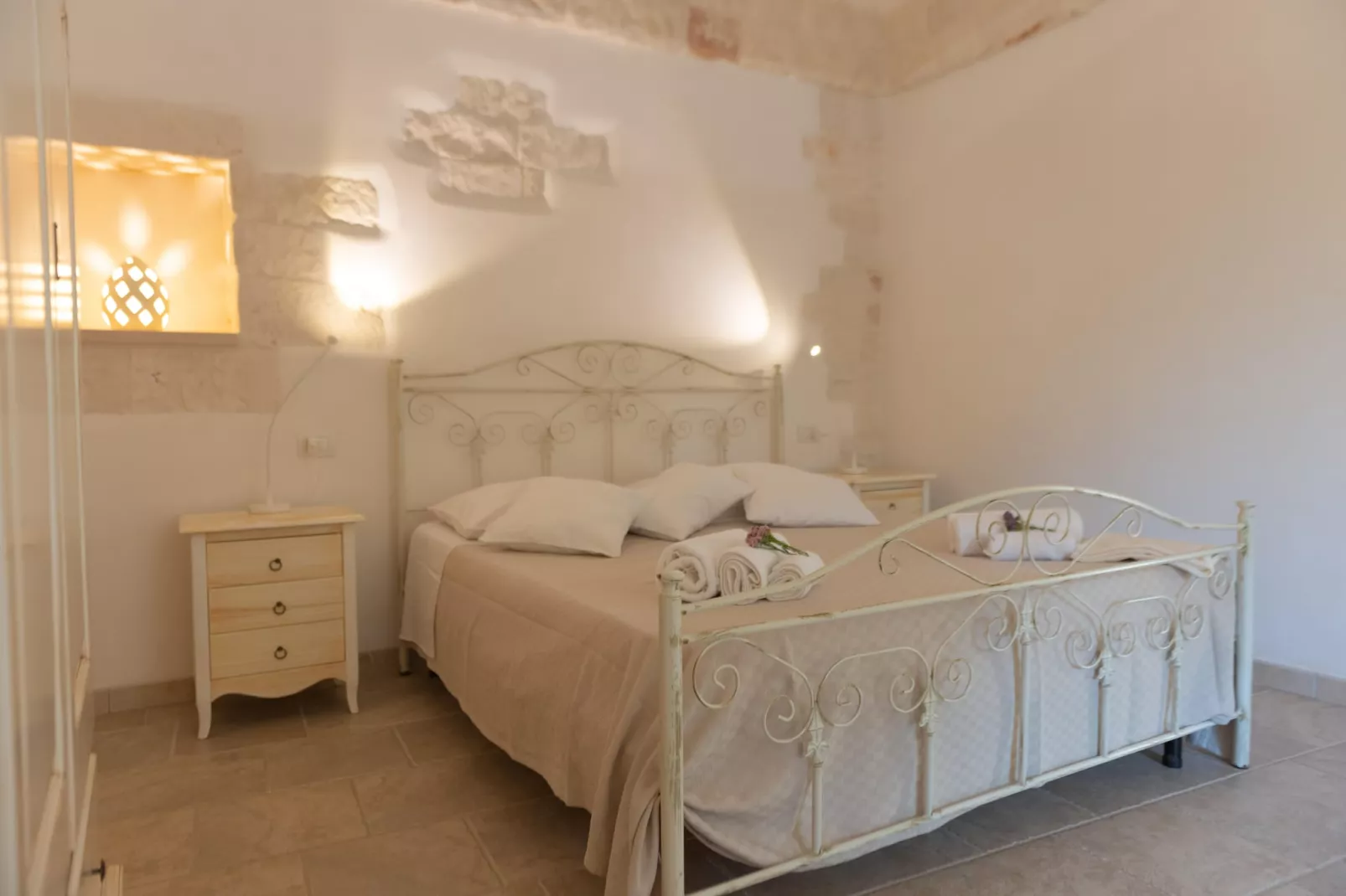 Villa Le Nacchere in Cisternino - Slaapkamer