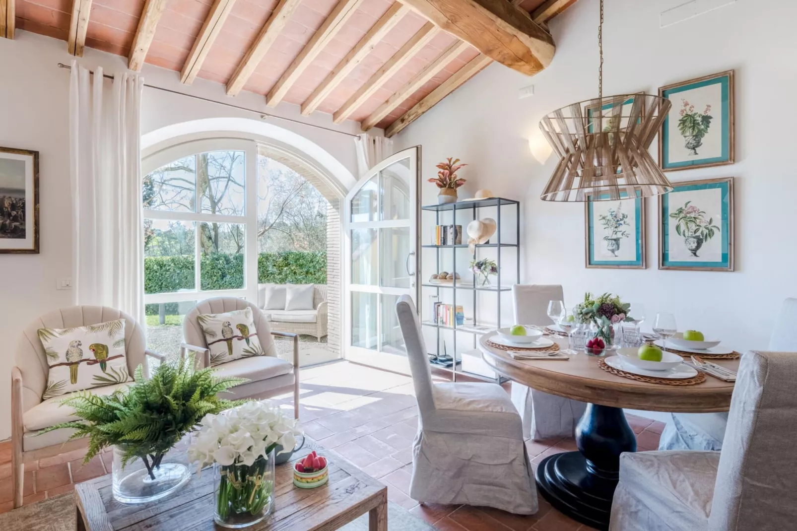 Casa Pinocchio at Borghetto Farmhouse - Woonkamer