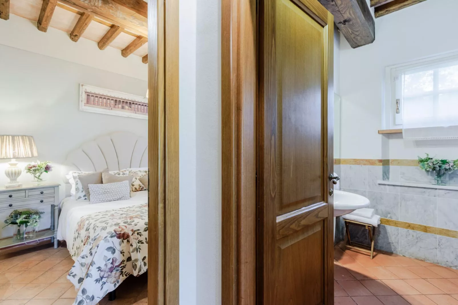 Cicale Farmhouse, 3 bedrooms Farmhouse with Pool - Slaapkamer