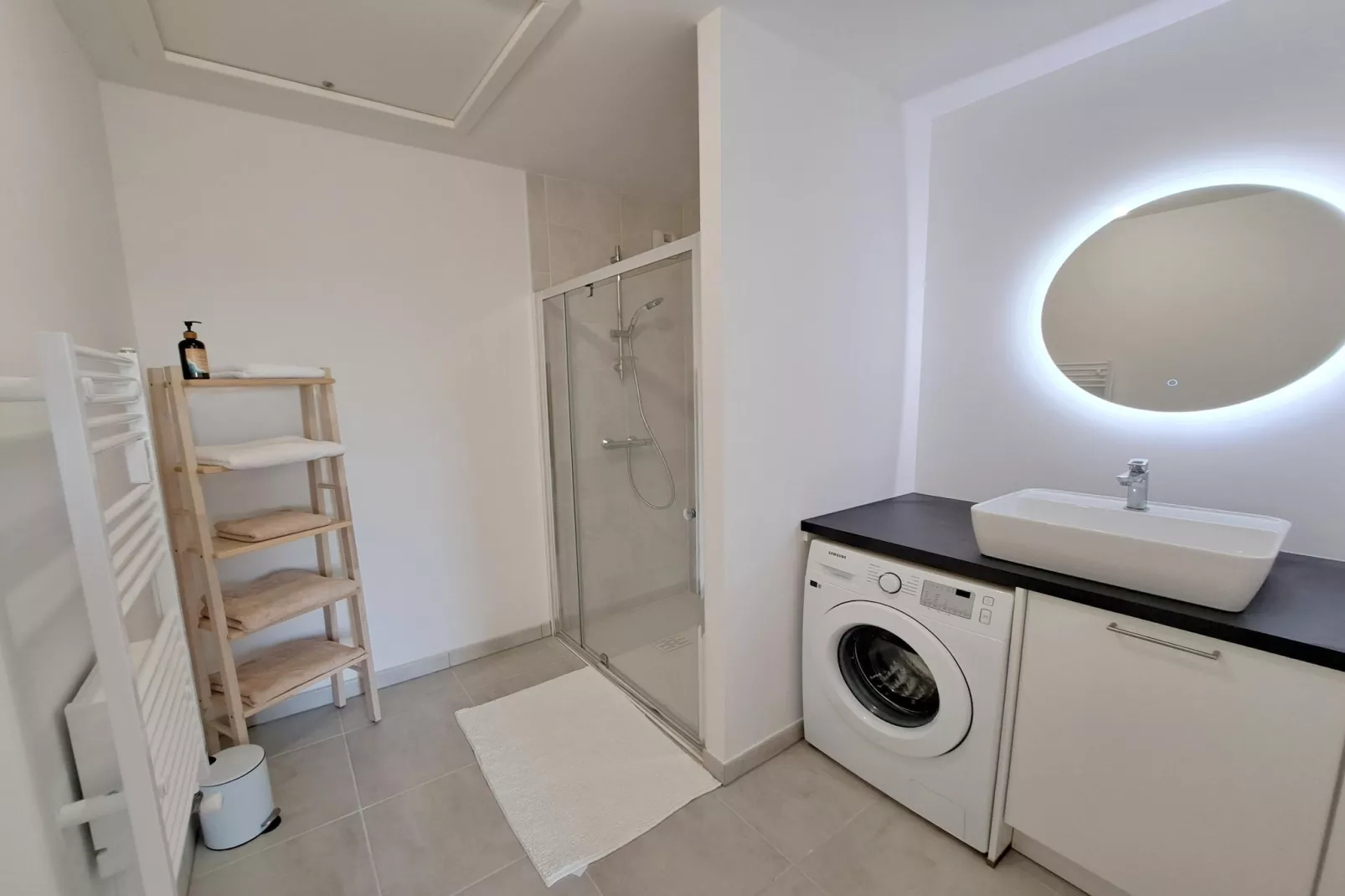 Ferienwohnung in Pouarzel - Badkamer