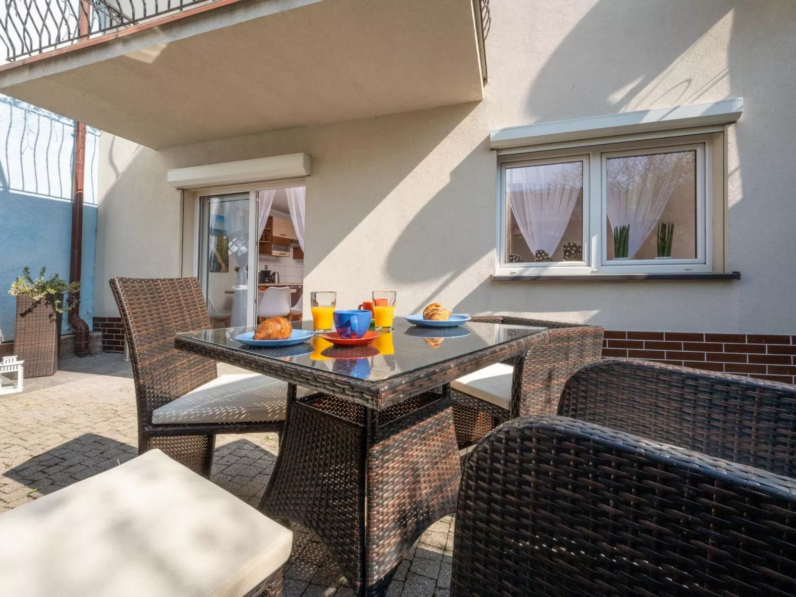 Wohnung in Darlowo mit Terrasse - Binnen