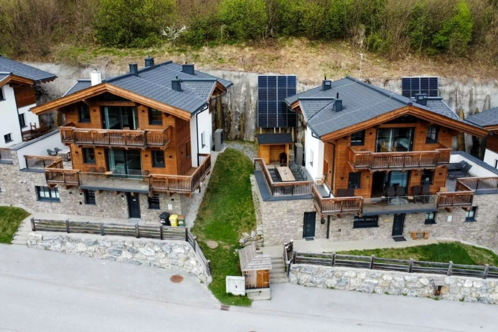 Chalet Henricus - Buitenkant zomer
