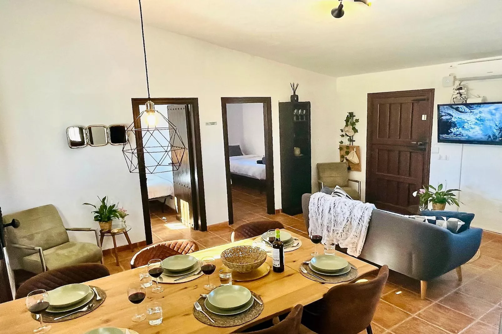 Villa Montes de Málaga - Woonkamer